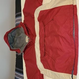 J. Crew insulated pullover winter jacket.